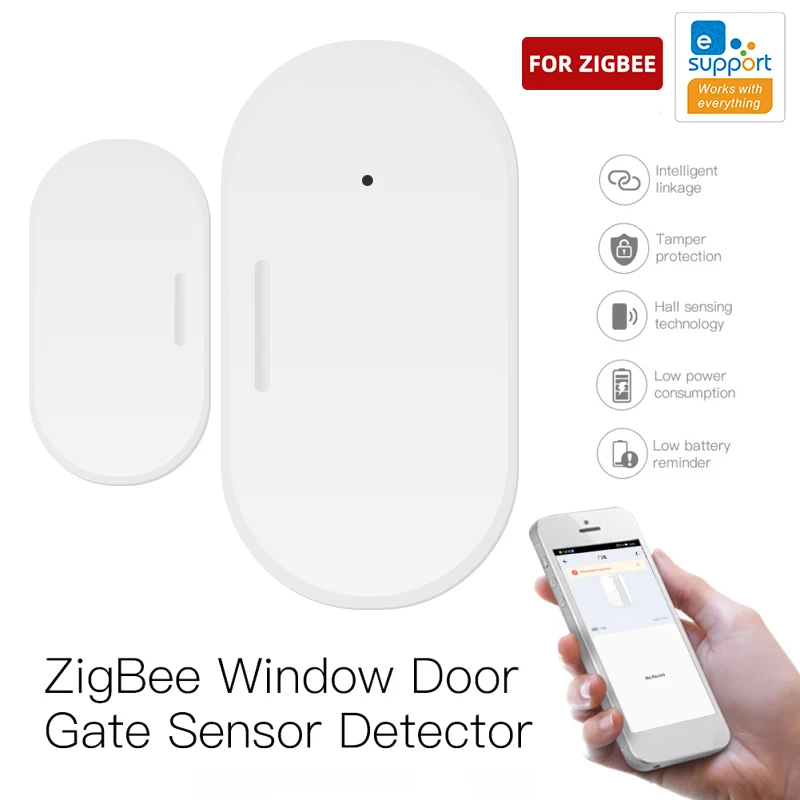 

Smart Door Open/Close Detector Door Window Sensor For Home Security Door Magnetic Sensor For Alexa Home