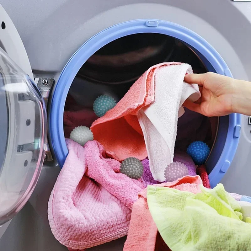 Laundry ball 2PC PVC dryer ball reusable laundry ball washing machine drying fabric softener for home clothe cleaning tool accessrices