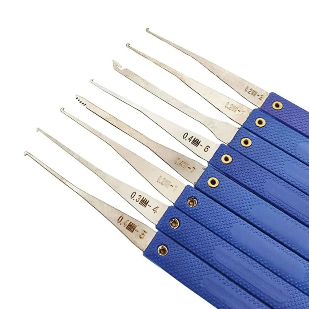 18-in-1 Broken Key Extractor Tools Kit Tension Wrench Locksmith Tool Set Home Family Life Helper