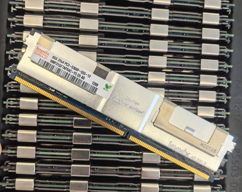 8GB 2x 4GB 2GB 1GB DDR2 2Rx4 PC2-6400 800MHz AMD DIMM Desktop RAM - Foto 10