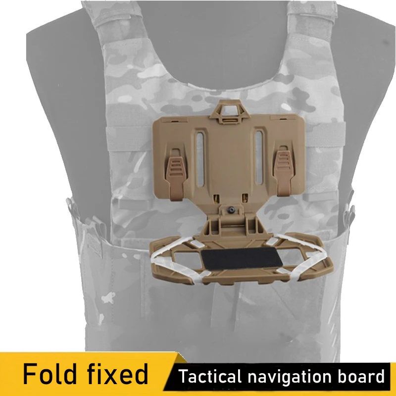 Mobile phone navigation adapter, mobile phone navigation stand, hunting vest stand Molle management panel