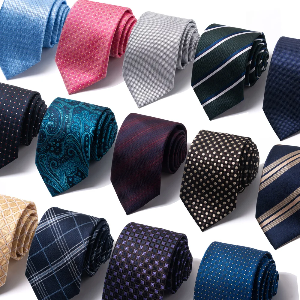 

New Designer Men's Ties Luxury 8cm Wedding Ties For Men Necktie For Party Formal Ties Fashion Casual Narrow Necktie