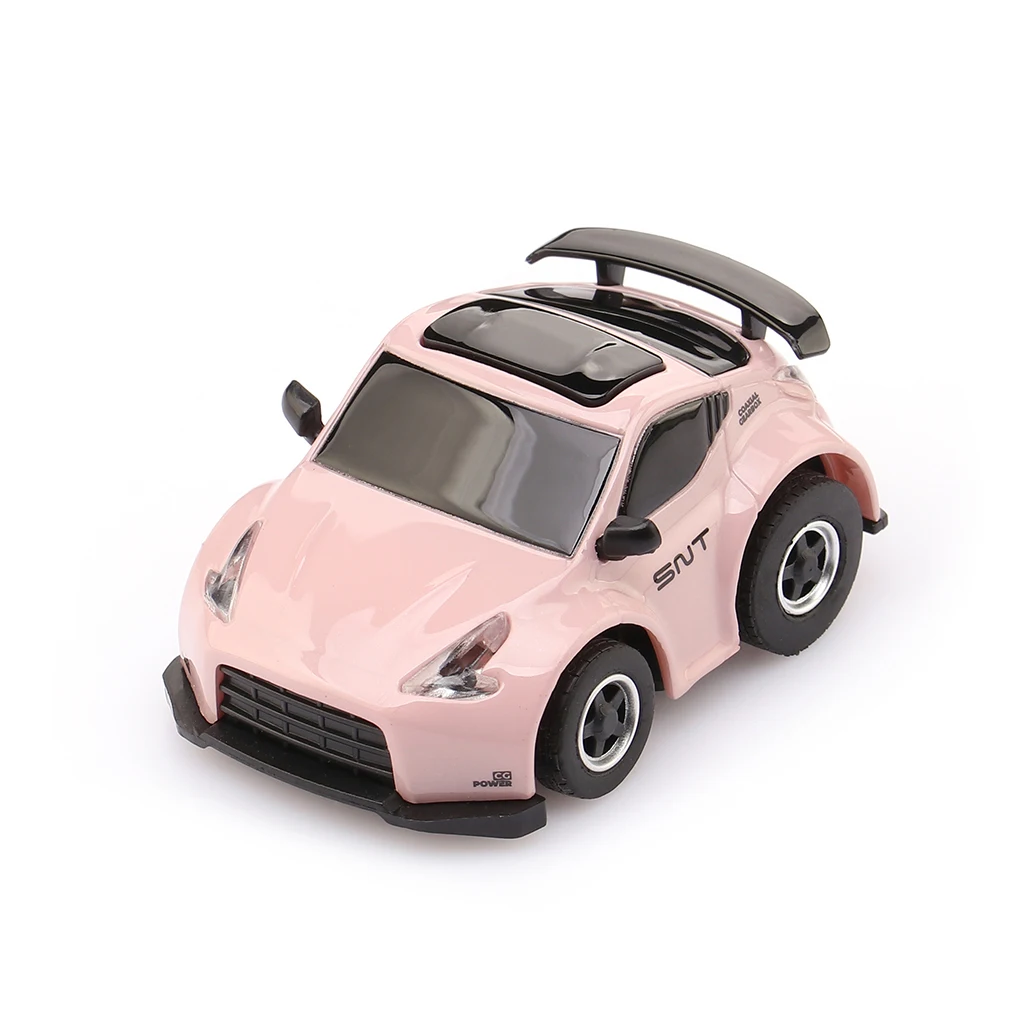 SNT 1:100 Q25-370Z FPV RC Car with Goggles Micro RC Desk Race Table Car Remote Control Car Magnetic Attraction FPVBOX RACE 25mW 5