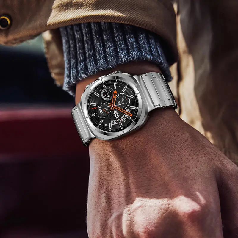 Edelstahlarmband für Samsung Galaxy Watch Ultra 47 mm, keine Lücken, Ersatzarmband für Samsung Galaxy Watch 7 Ultra 47 mm – Detail 7