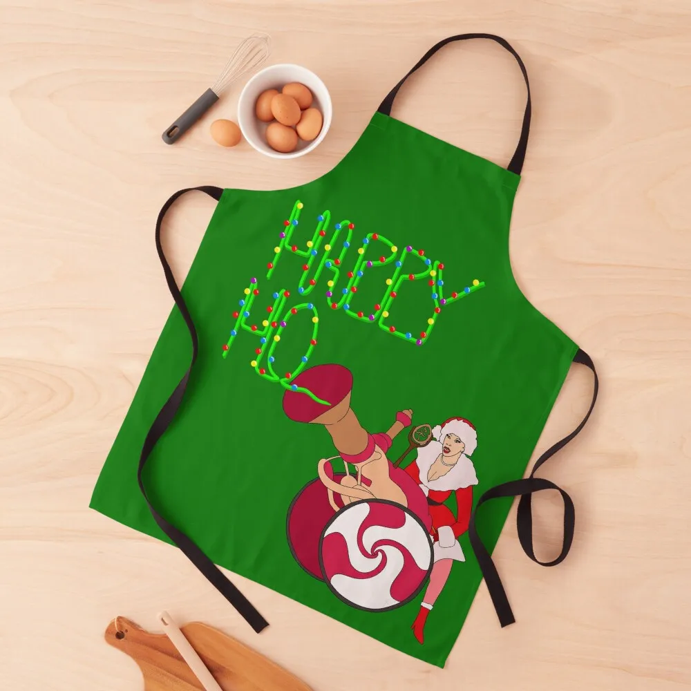 

Happy Ho-lidays from Martha May Apron House Things For Home And Kitchen custom women's kitchen Apron