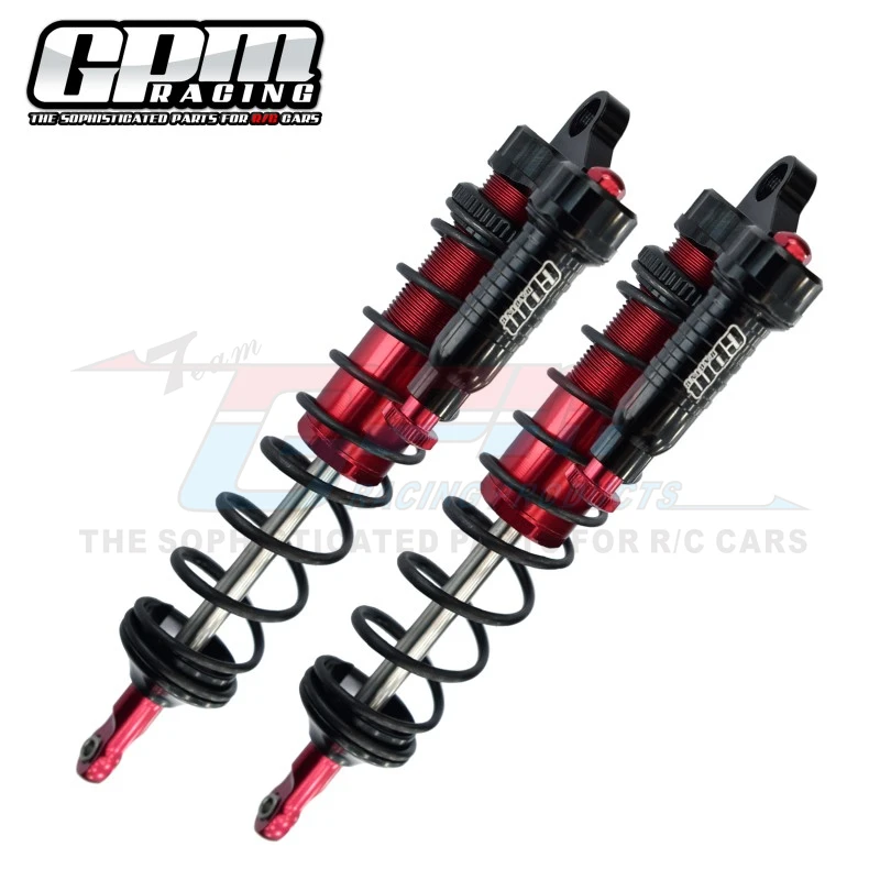 KYX Racing Ammortizzatore in metallo rosso da 90 mm per 1/10 RC