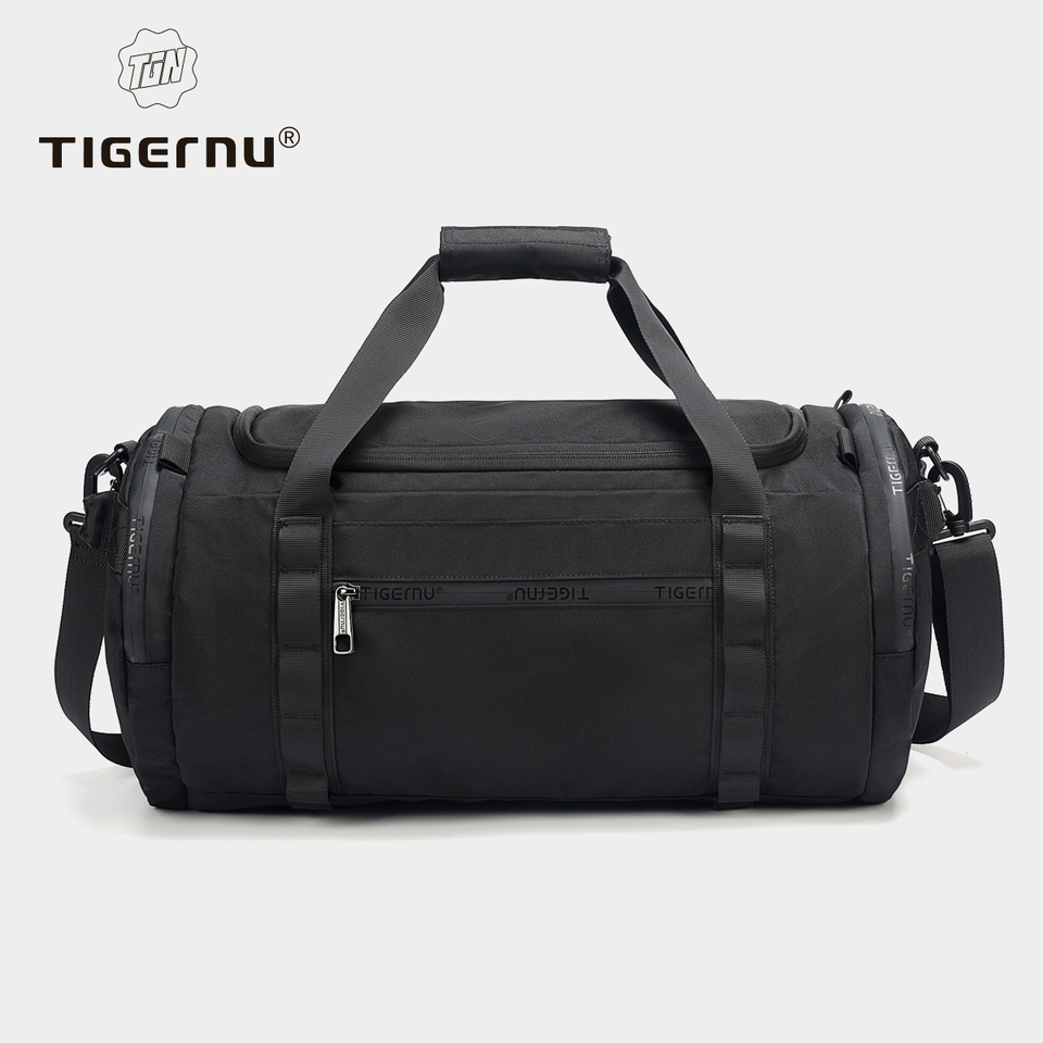 Tigernu Large Capacity Handbag Male Female Gym Bags Sports Travel Bag WIth Individual Shoe Compartment Waterproof Outdoor Bag