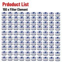 360° Tap Water Purifier and Faucet Filter - Advanced Water Purification System (150pc filter element)