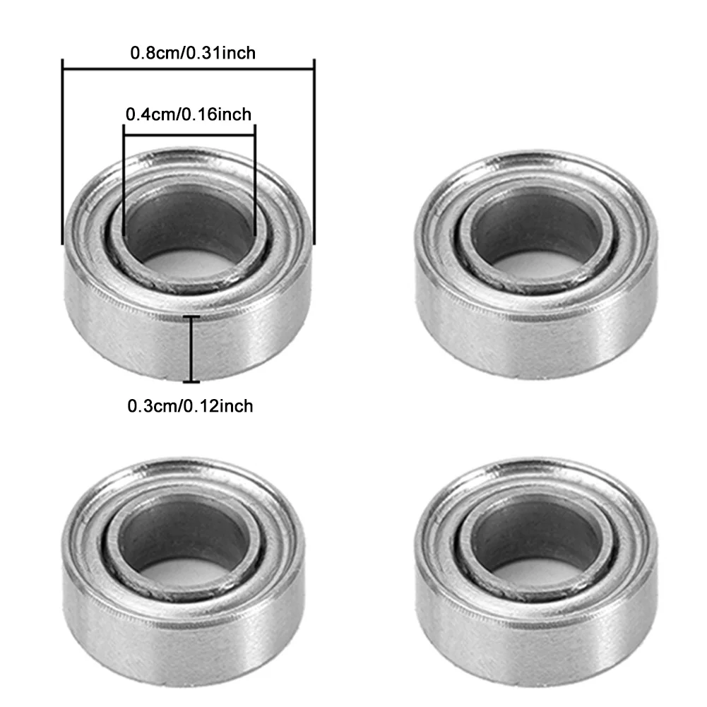 22 Pcs Wheel Hub Axle Sealed Bearing Kit Car Upgrade Parts RC Car Upgrades Parts Accessories for Traxxas TRX4M 1/18 RC Crawler