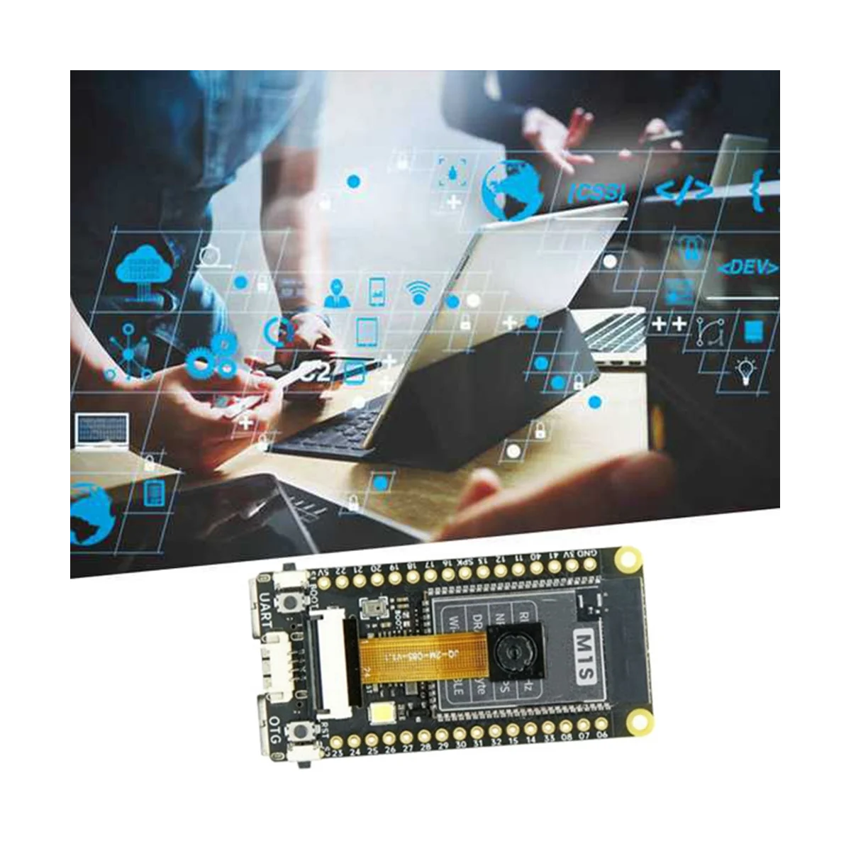 

For Speed M1S Dock+M1S Core Board+2MP Camera AI+IOT TinyML RISC-V Linux Artificial Intelligent Development Board