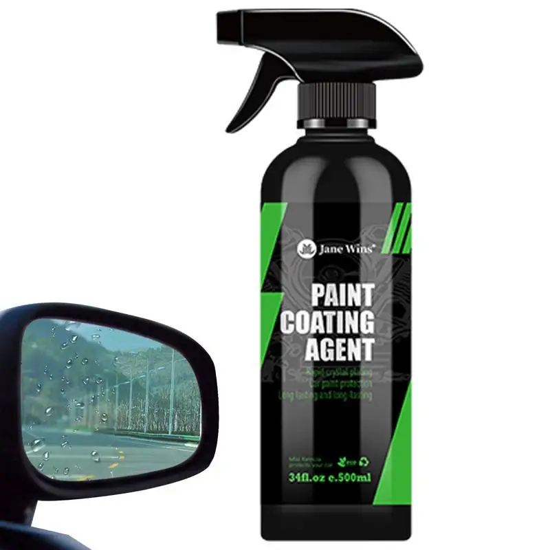 

Car Coating Agent 500ml Protective Mild Coating Agent For Automobiles Long Lasting Coating Spray Restore Luster Efficient