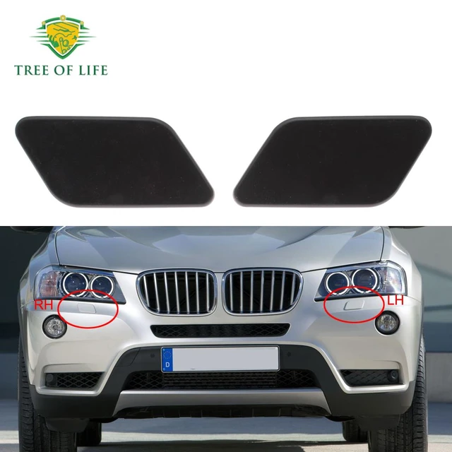 Bumper Headlight Washer Cover Cap for BMW X4 F26 2014~2016