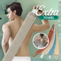 Shower Exfoliating Back Scrubber Bath Belt Towel Ball Glove Deep Mud Clean Korean Body Washcloth Japanese Rear Scrub Pull Strap 1