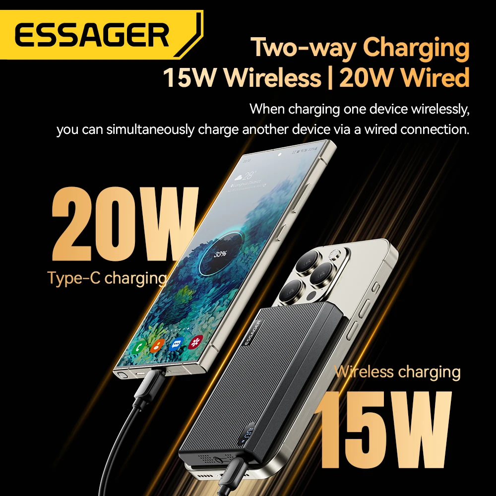 Essager Power Bank Magnetic 20W For iPhone