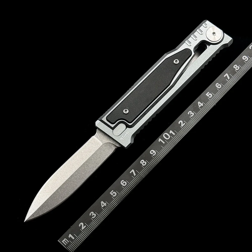 coltello-a-doppia-lama-reate-gravity-d2-alluminio-manico-g10-tasca-da-pesca-tattica-caccia-al-campeggio-strumento-pieghevole-per-utilita-edc-all'aperto