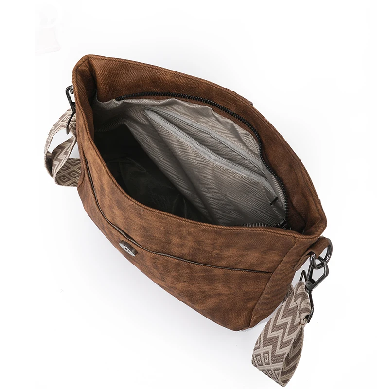 Women's shoulder crossbody bag adds elegance and mystery; Easy to match with casual or formal clothing, showcasing women's elega