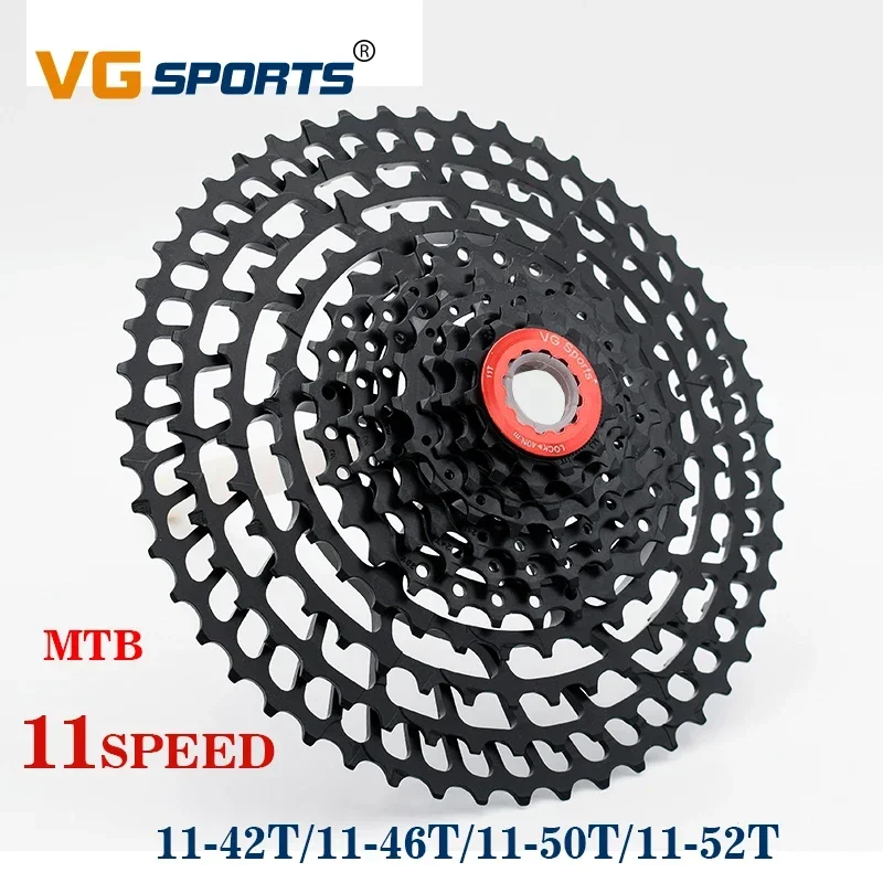 

Mountain Bike 11 Speed Velocidade Bicycle Cassette MTB Freewheel Sprocket 40T 42T 46T 50T 52TUltralight Black Gold