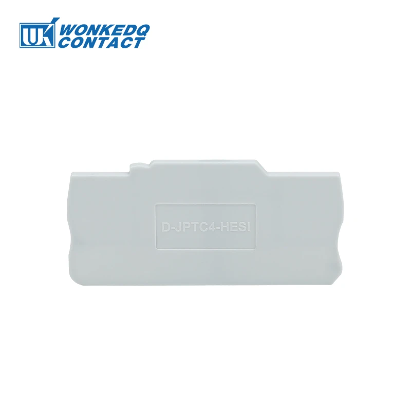 1Pc D-PTC4-HESI End Plate for PTC 4-HESI Connector DIN Rail Terminal Block