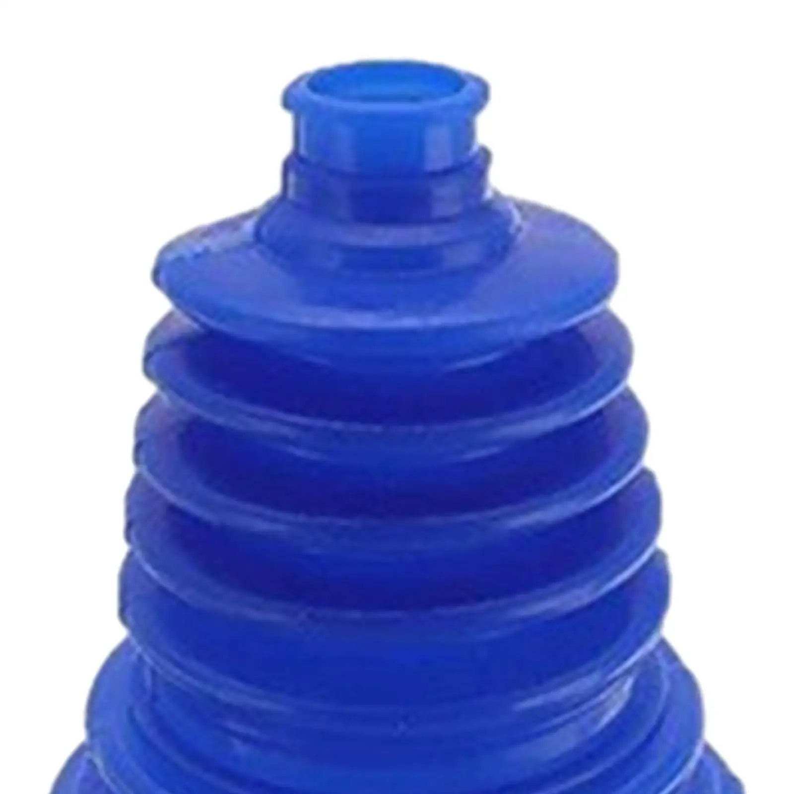 4x CV Joint Boot Set 4 Clamps Easy Installation Accessories Wear Resistant Rubber Universal Replace Parts
