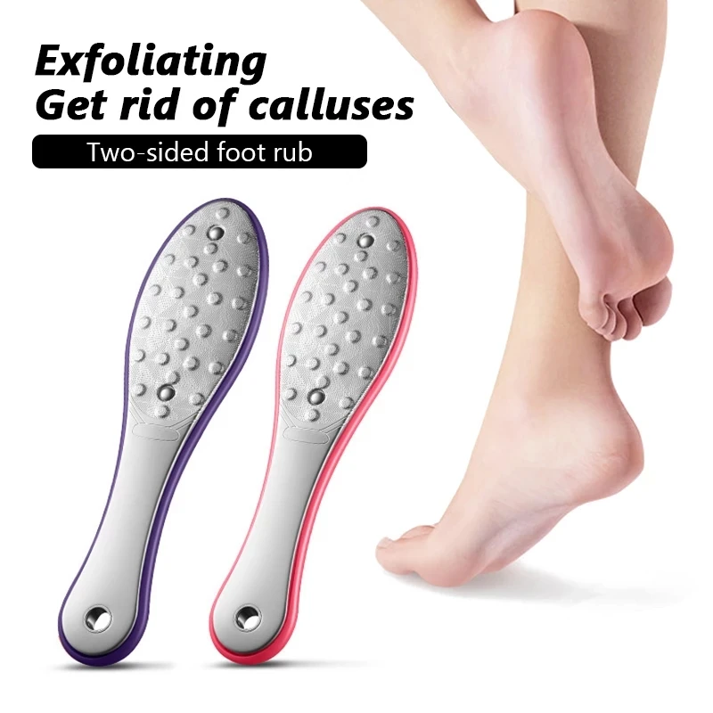 

Pedicure Foot Care Tools Foot File Rasps Callus Dead Foot Skin Care Remover Sets Stainless Steel Professional Two Sides Makeup