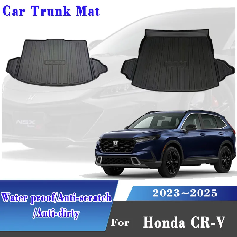 Tappetini per bagagliaio per Honda CR-V CRV CR V RS MK6 2023 2024 2025 TPE tappetini per bagagliaio posteriore impermeabili vassoio tappeti accessori Auto