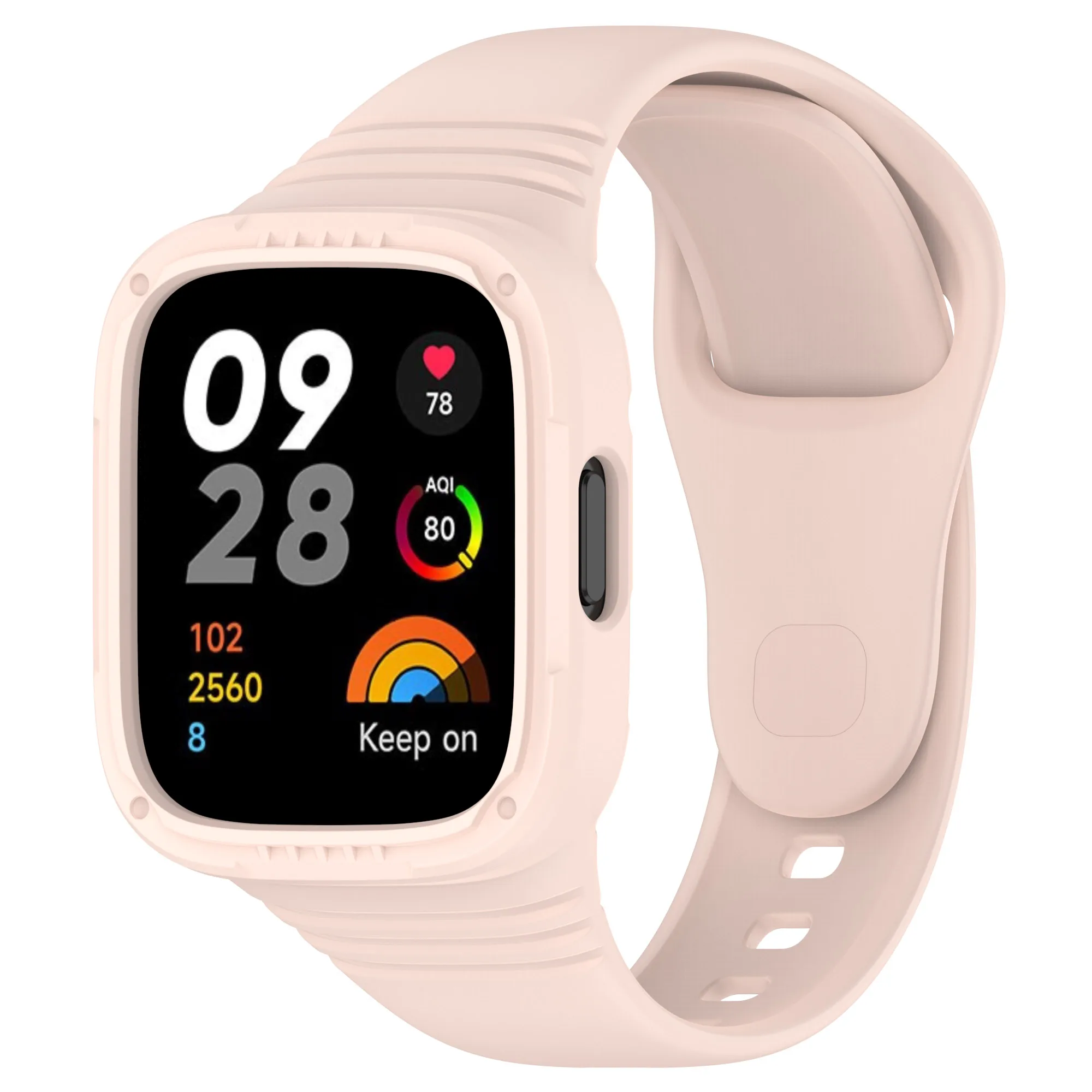 Silicone Strap with Protective Case