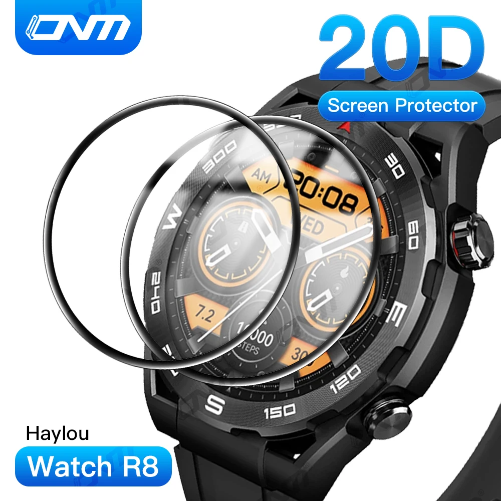 20D Screen Protector for Haylou Watch R8 Anti-scratch Film for Haylou R8 Full Coverage Ultra-HD Protective Film (Not Glass) 20d screen protector for samsung galaxy fit3 anti scratch film for galaxy fit 3 full coverage ultra hd protective film not glass