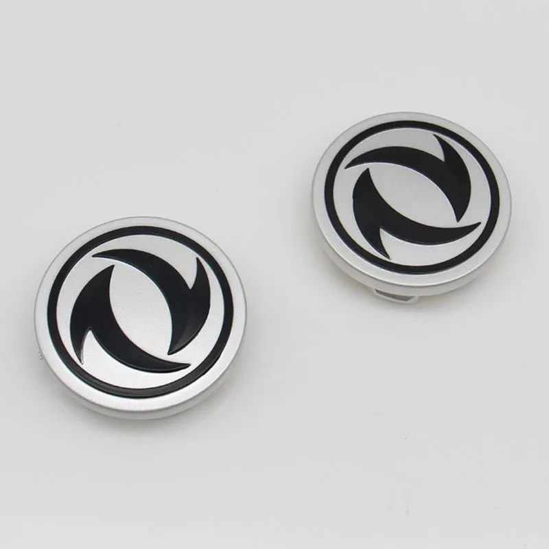Wheel hub covers wheel hub caps 4pcs Hub cover wheel cover aluminum wheel center hubcap for DFSK Dongfeng Glory 330/360/370/580 Spare Part