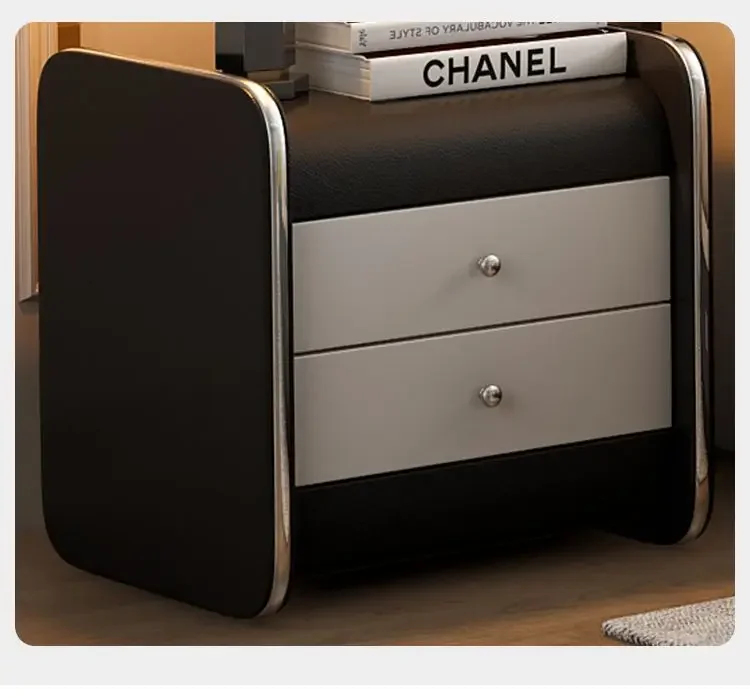 Description Picture 5 of itemSmall Nordic Bedside Table Living Room Modern Luxury Vanity Storage Nightstands Cabinets Locker Balcony Muebles Salon Furniture