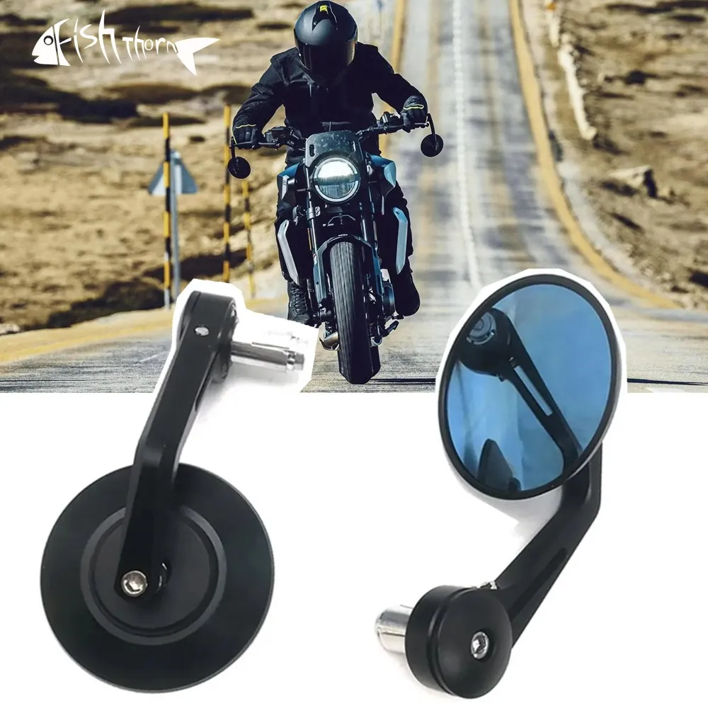 Per Husqvarna Svartpilen 801 Vitpilen 801 Svartpilen 901 Vitpilen 901 2024 Specchio Moto Conversione Specchio Manubrio Cnc