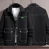 10XL Plus Size Jacket Men Big Size Coat Autumn Spring Jackets Coats Line Design Fashion Causal Loose Jacket 8XL 10XL 3