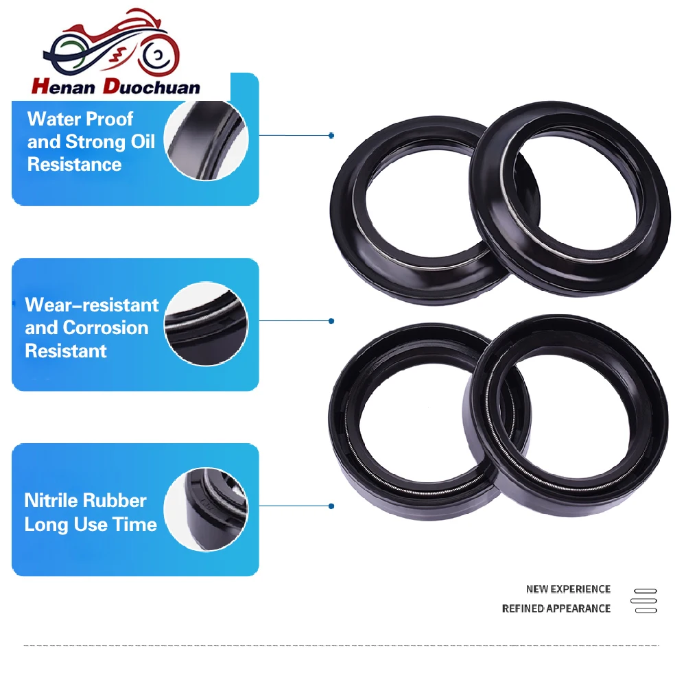 36X48X11 Motorcycle Front Fork Oil Seal 36 48 Dust Cover For Malaguti Madison 125 1999-2004 Madison 150 1999-2001 120.370.00