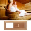ZK30 Steam Room Sauna Room Air Ventilation Panel Air Vent Grille Sauna Accessory 1