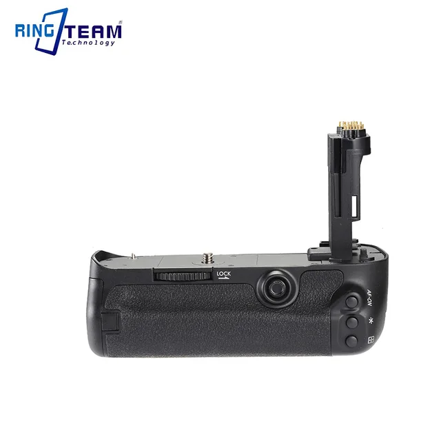 BG-E11 수직 배터리 그립은 캐논 5D Mark III 카메라와 호환되며, 최대 2개의 배터리를 사용하여 카메라 작동 시간을 늘릴 수 있습니다.