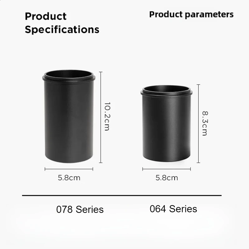TIMEMORE Sculptor 078/064 Series Coffee Dosing Cup Aluminum Alloy