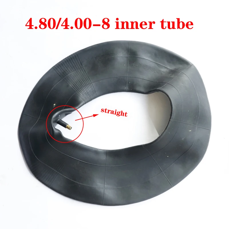 Tyre Inner Tube 4.00-8 For Wheelbarrows Sack Trucks Trolleys 4.00/4.80-8 (4.80 / 4.00-8 ) bent and straight valve tyre inner tube