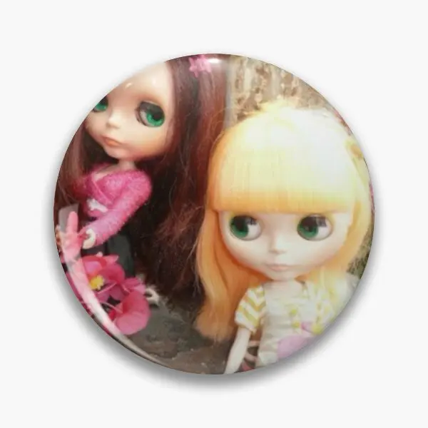 

Friend Blythe Doll Soft Button Pin Badge Hat Funny Clothes Decor Lover Women Brooch Gift Cartoon Cute Jewelry Creative