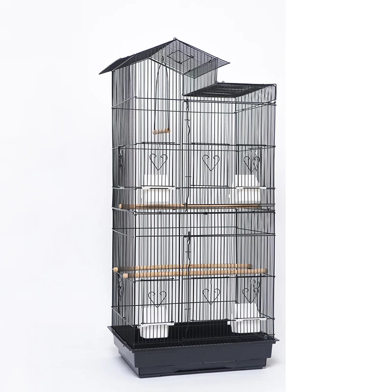 BirdCageLuxuryBigSizeHangingParakeetBirdCageLovebirdBreedingPlaygroundJaulaOutdoor