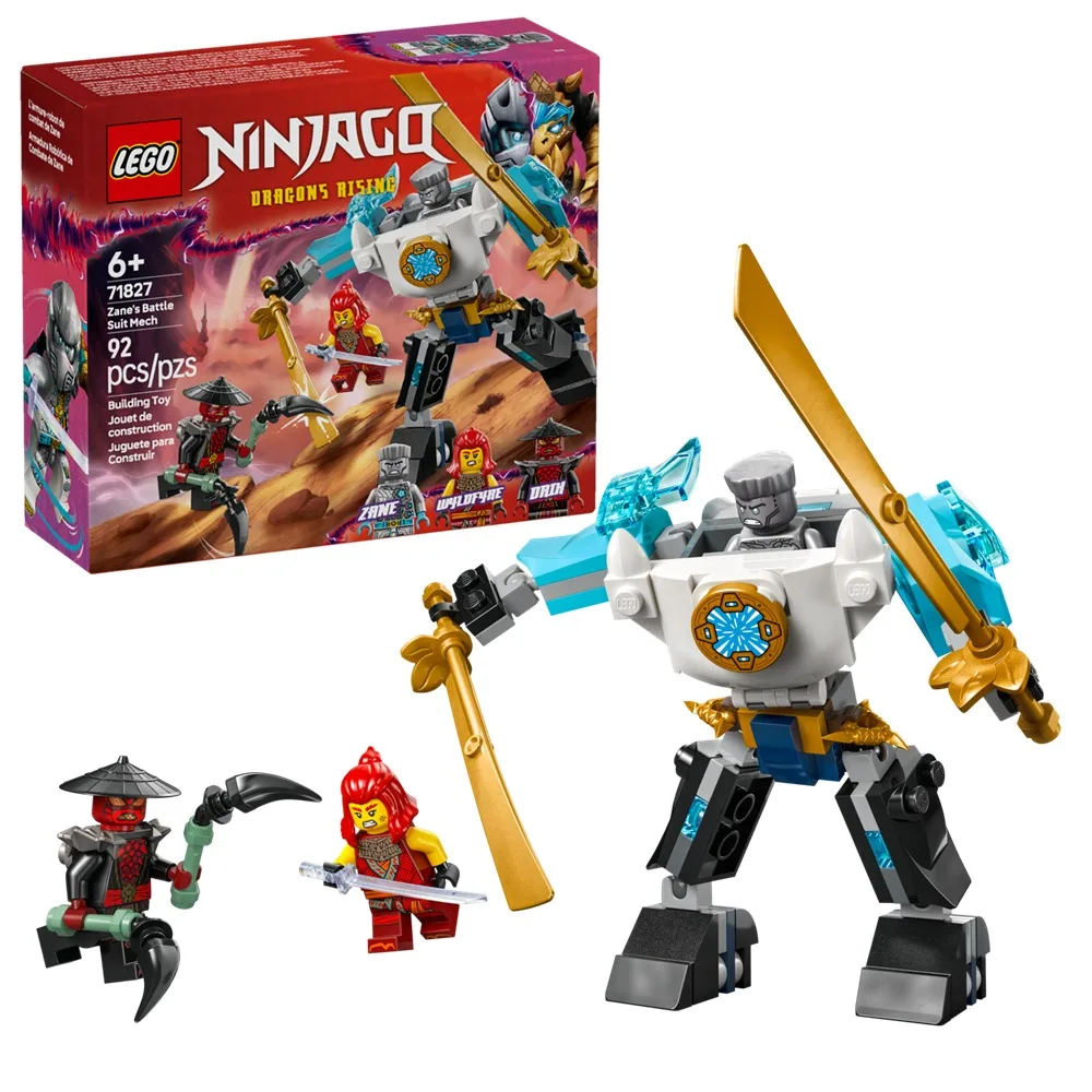 Revisão e Recomendação do LEGO® NINJAGO® Zane's Battle Suit Mech