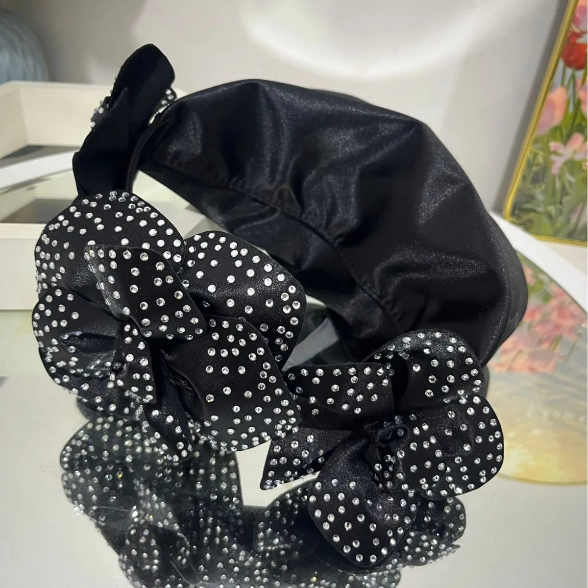 Women Fashion Shoulder Bag Large Capacity Polka Dot Chic diamond Underarm Bag All Matched Vintage Tote Bag for Party Vacation