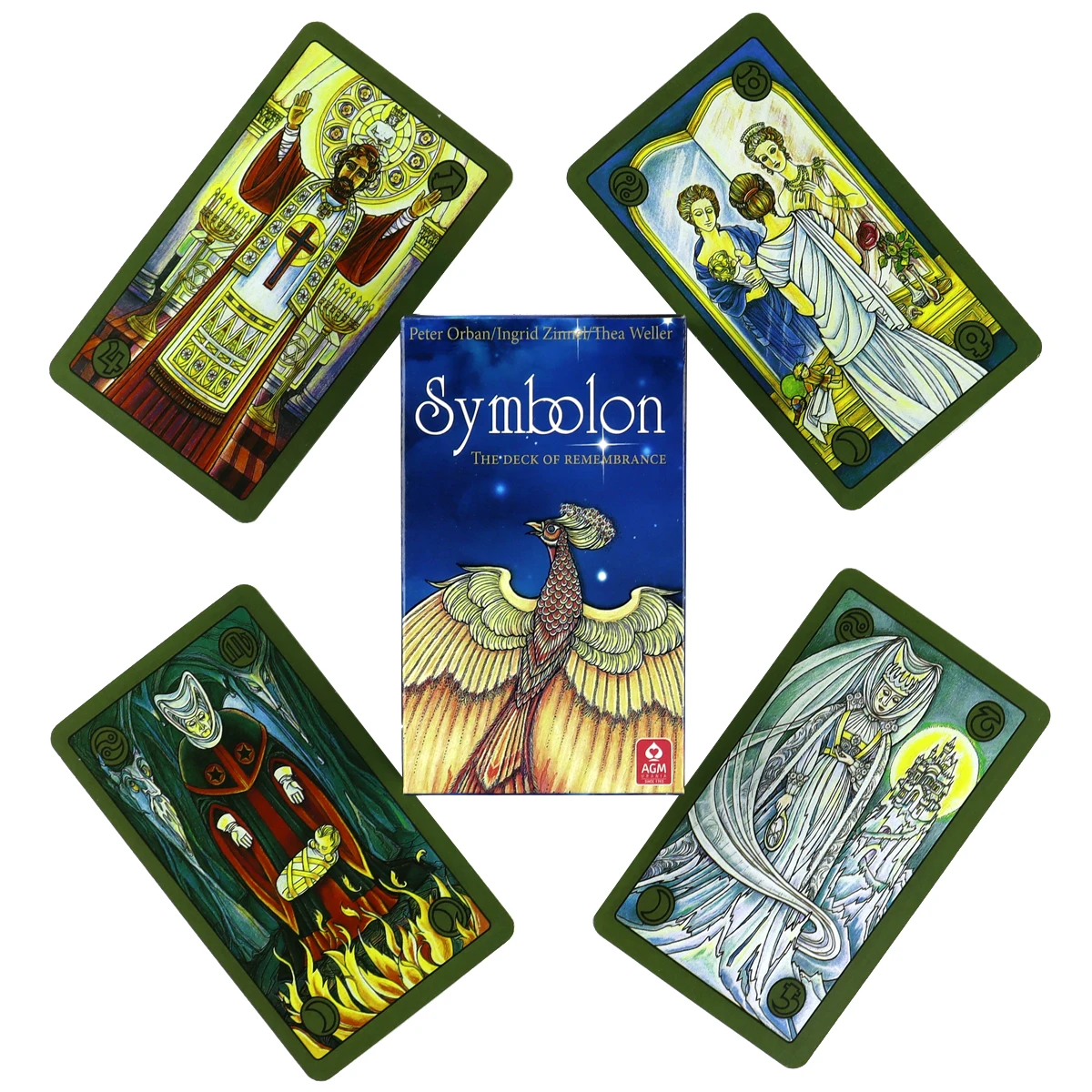 

Symbolon Oracle Cards Deck Magical Fate Divination Fun Cards Deck Board Game 18+ Cards Game Tarot Deck With pdf Guidebook