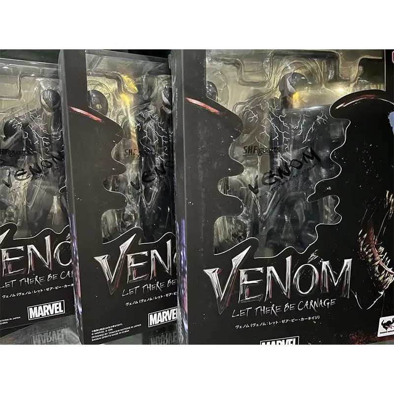 

Original S.H.Figuarts Venom Let There Be Carnage In Stock Anime Action Collection Figures Model Toys