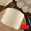 Cotton Yarn Thread for Knitting, Non-Bleached, Raw Algodon Line, Baby, Children's DIY, Handknitting, Scarf Sweaters, 500g/Ball 4