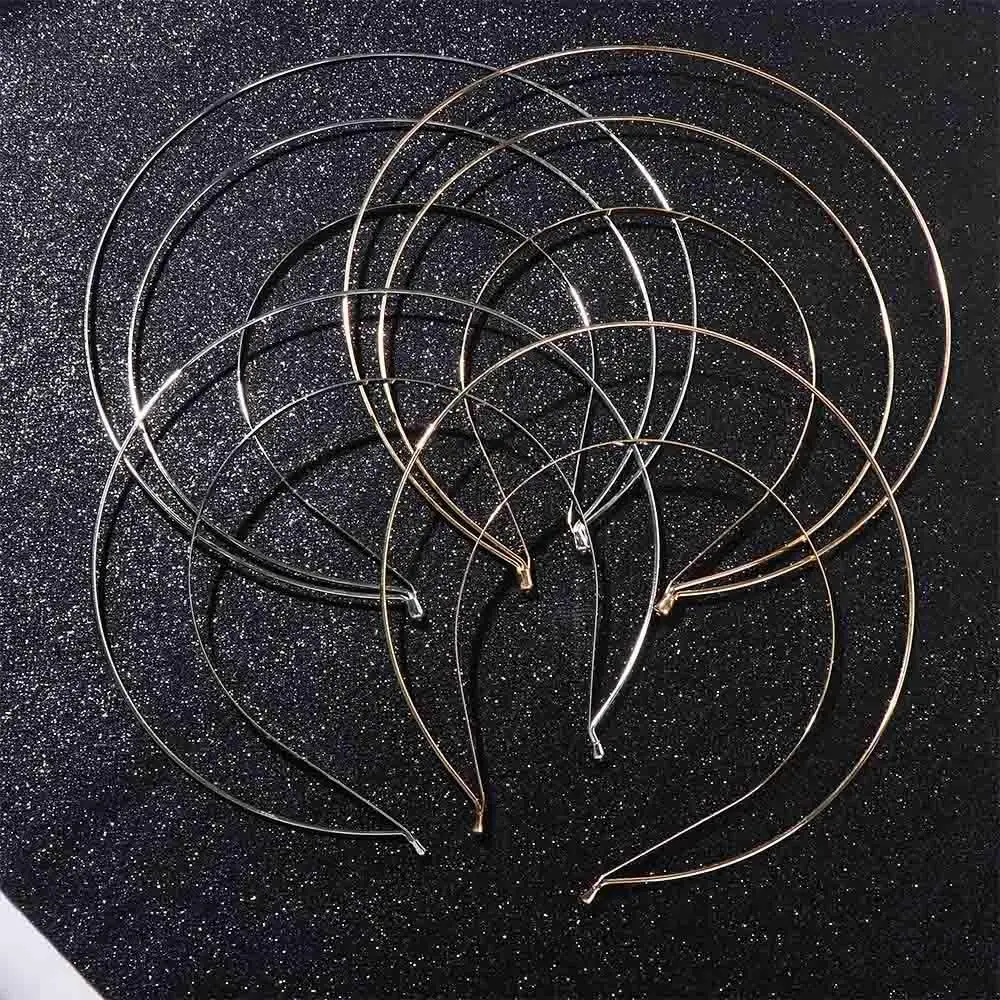 Bridal Wedding Headband Multi-layer Sylish Hair Hoop Goddess Hairbands Korean Hair Hoop Thin Halo Hair Crown Women DIY Headband