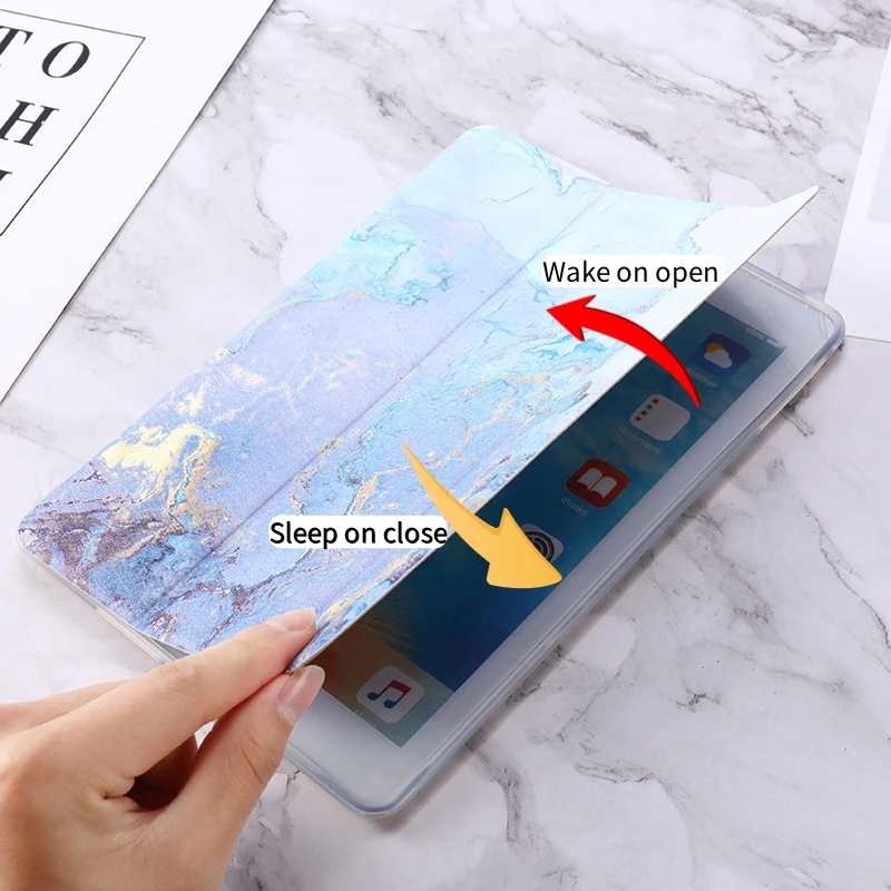 Ultra Slim Leather Smart Flip Case – Anti-Dust Folding Folio Cover