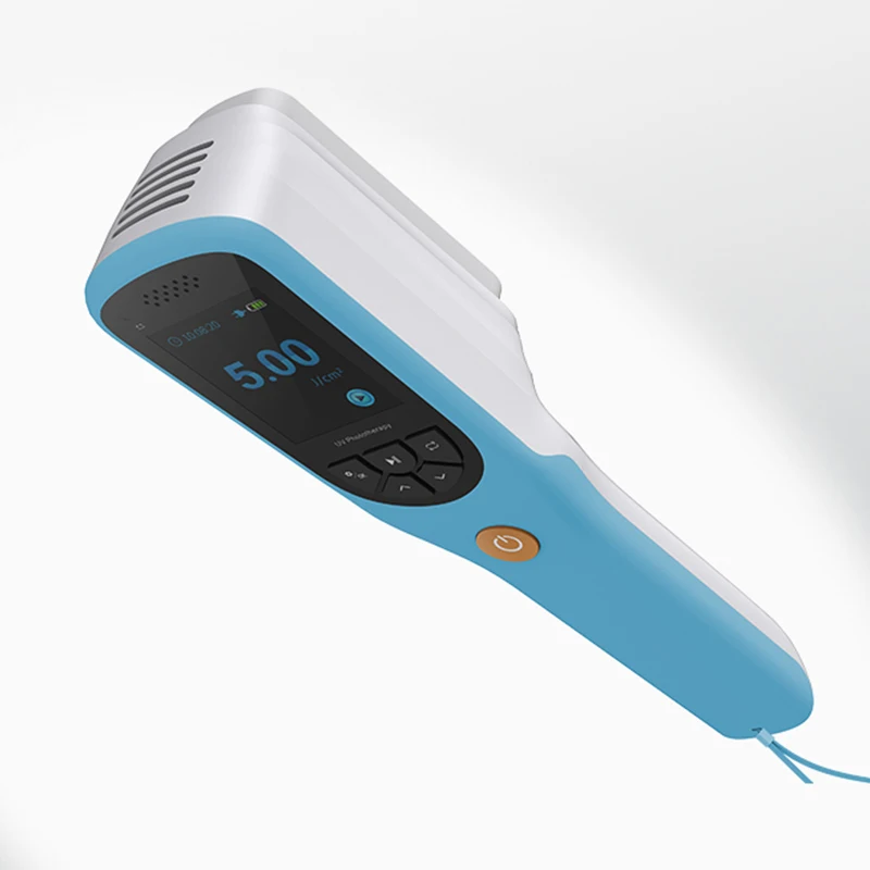 yyhcnew design excimer laser 308nm psoriasis laser uv lamp home portable uvb lamp phototherapy for psoriasis