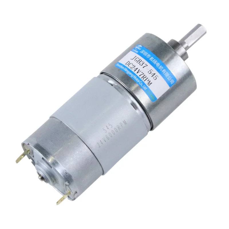 24v 12v Dc Gear Motor High Torque Power Jgb37-545 Small Motor