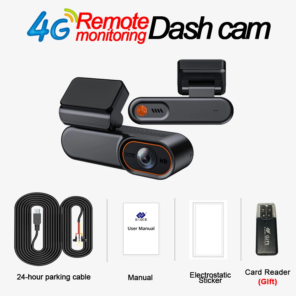 4G 1080P Dash Cam