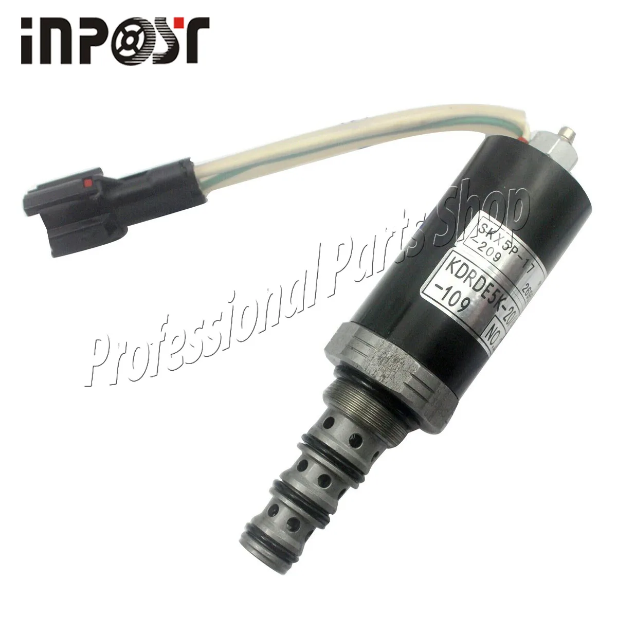 

KDRDE5K-20/40C04-109 12V Solenoid Valve EC140B EC210B EC240B For Volvo Excavator