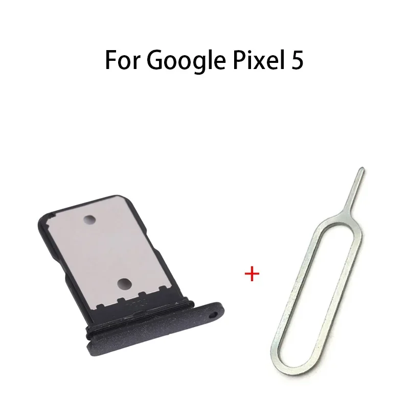 Google Pixel 5용 SIM 카드 트레이 소켓 리더 홀더 슬롯